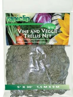 Vine And Veggie Trellis Netting, 5' X 30' -Outdoor Garden Care Shop 8590152 001V tif
