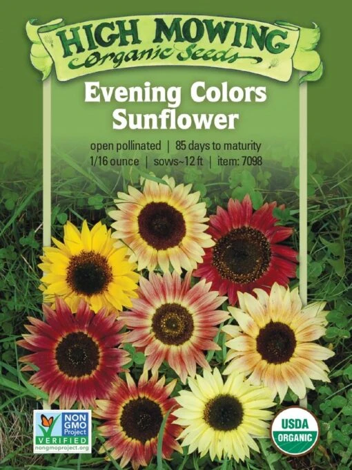 Evening Colors Sunflower Organic Seeds -Outdoor Garden Care Shop 8598225 01V tif