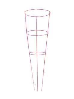 Heavy-Duty Plant Supports 42", Set Of 5 8 Heavy-Duty Plant Supports 42", Set Of 5 -Outdoor Garden Care Shop 8600029 02v heavy duty colorful plant supports 42 inch red