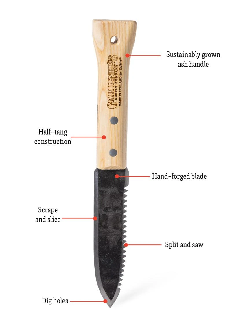 Gardener's Lifetime Hori Hori Knife 7 Gardener's Lifetime Hori Hori Knife - Image 5