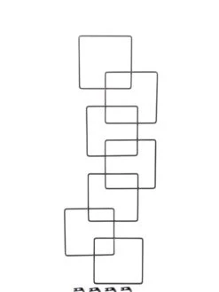 Building Blocks Wall Trellis, 45" -Outdoor Garden Care Shop 8610183 3933 tif